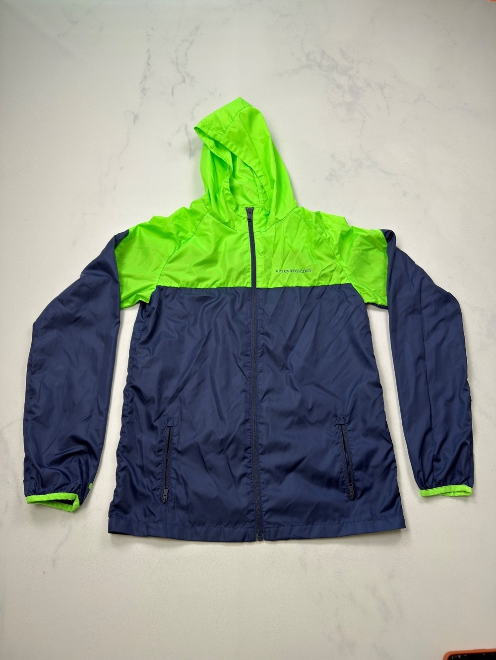Vineyard Vines Windbreaker Jacket Performance Colorblock - Boys XL